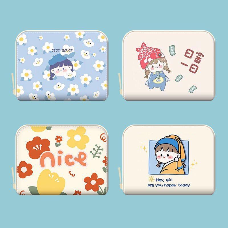 Ví nữ mini đựng thẻ cute dễ thương đẹp bỏ túi nhiều ngăn nhỏ gọn thời trang Hàn Quốc giá rẻ LUKADO VN34