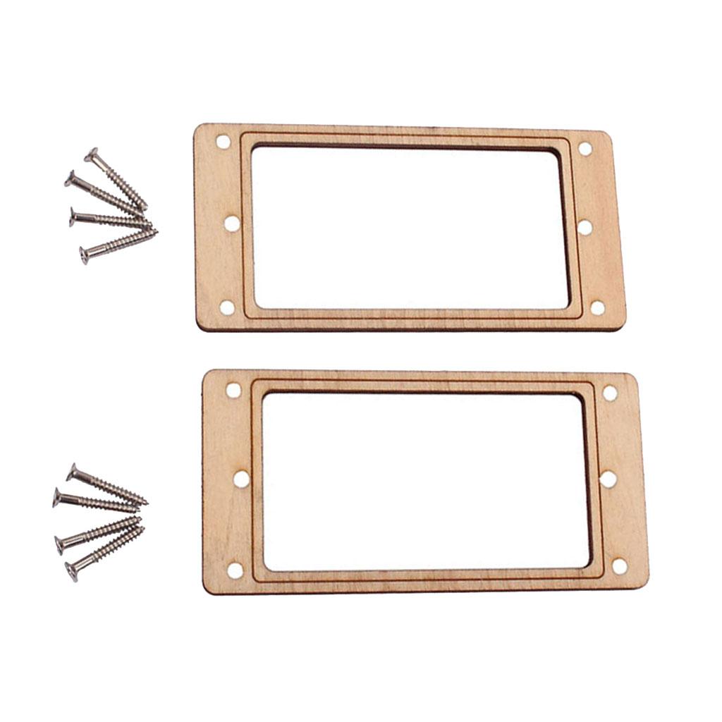 Phong Humbucker Gắn Vòng Khung W/Ốc Vít cho Đàn Guitar Phụ Kiện