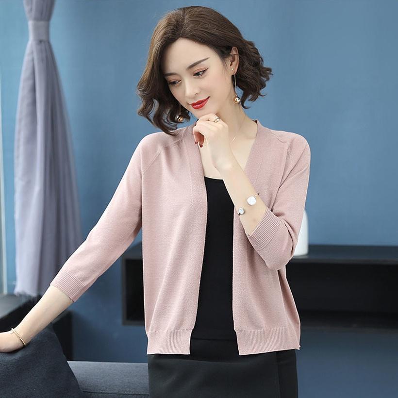 Hình ảnh Áo Khoác Len Nữ - Áo Khoác Cardigan Nữ