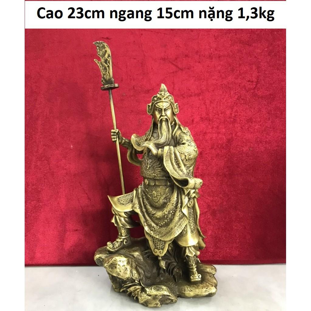 Tượng Quan Công bằng đồng MS66