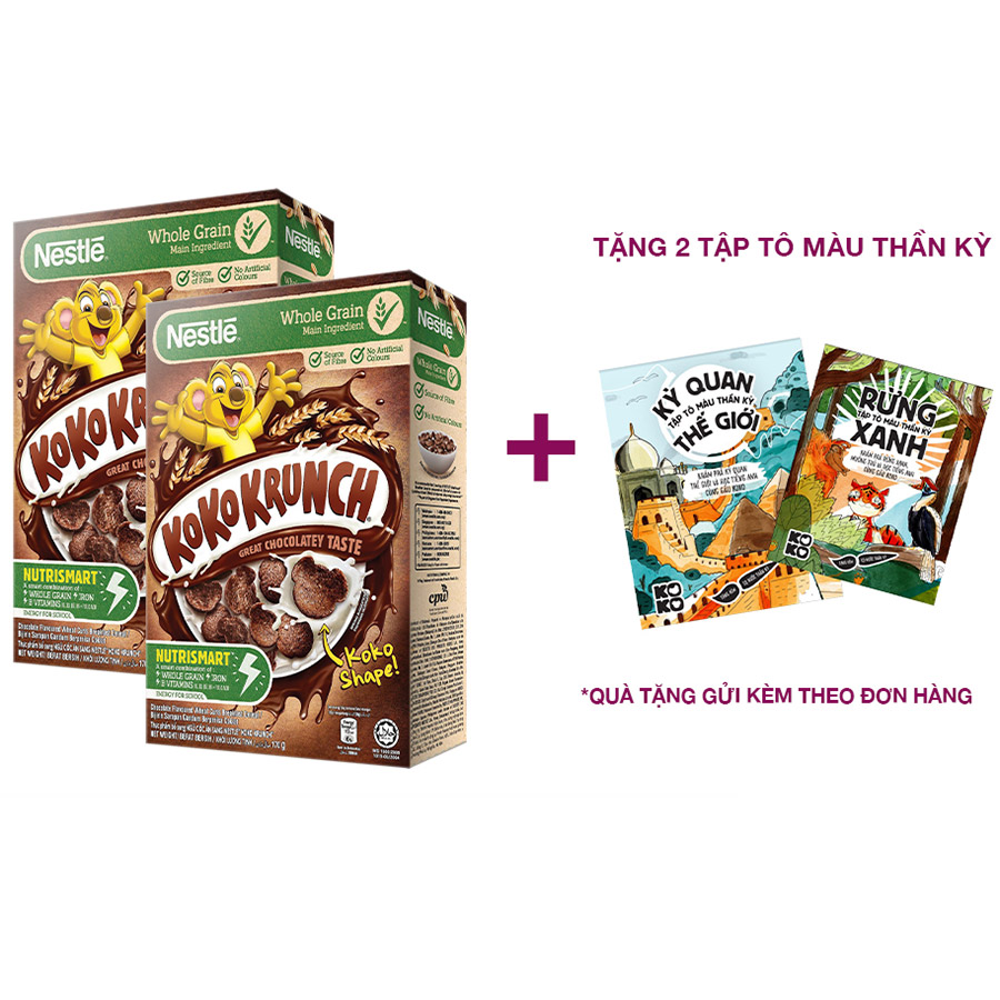 Combo 2 hộp Ngũ cốc ăn sáng Koko Krunch