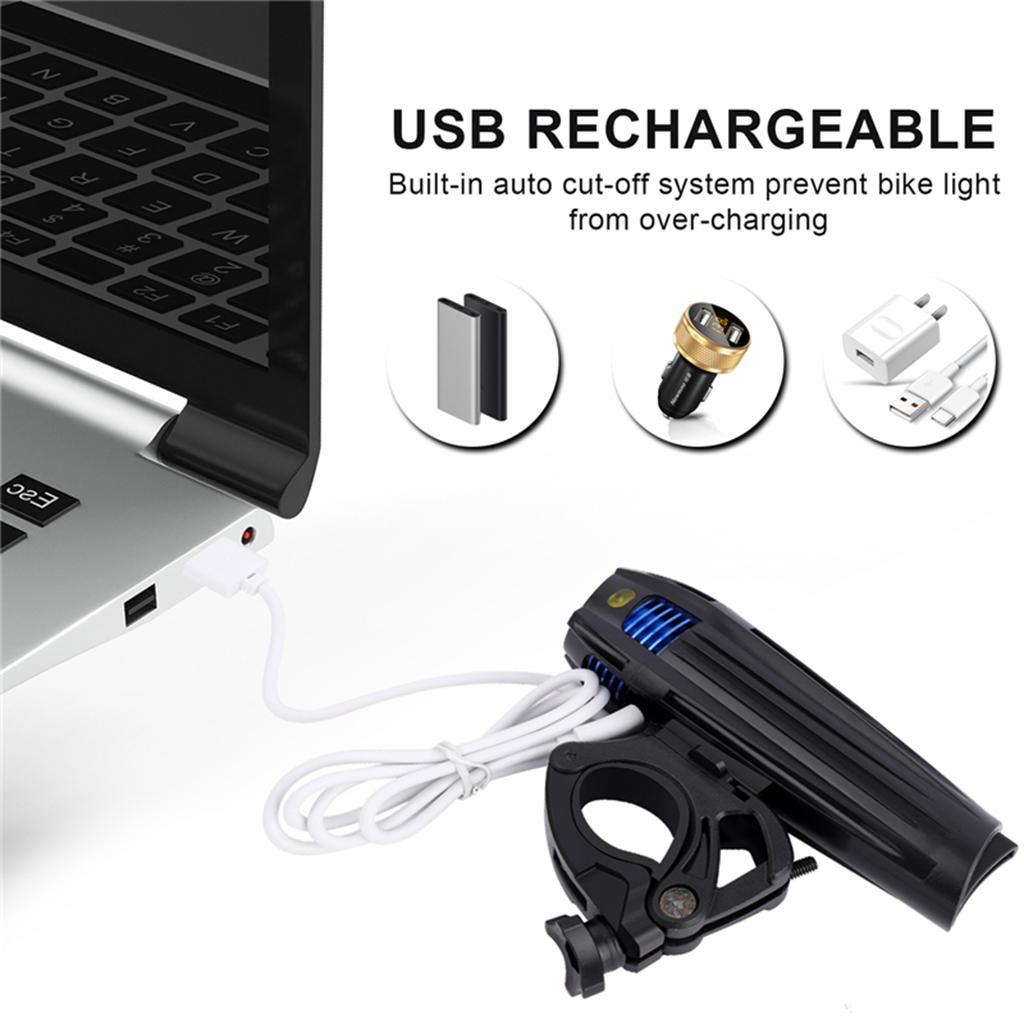 Light USB Rechargeable Light ,Waterproof Rear Bicyle Light Fits  IPX4