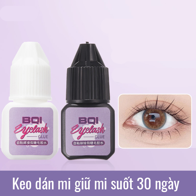 Keo dán mi BQI trong suốt không lộ chuyên dùng cho makeup 5ml