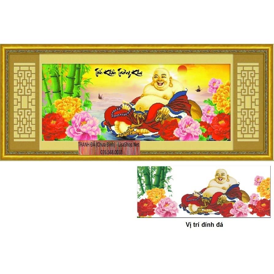 Tranh đính đá PHẬT DI LẠC DF085 chưa đính