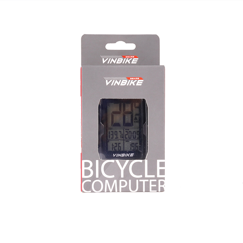 [FREESHIP] Đồng Hồ Đo Tốc Độ Không Dây Sạc USB VINBIKE VB15 - SPEED PRO BICYCLE COMPUTER WIRELESS