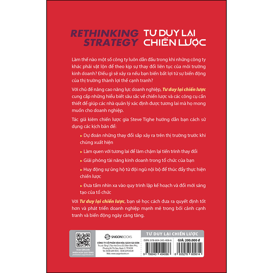 Sách Rethinking Strategy – Tư Duy Lại Chiến Lược