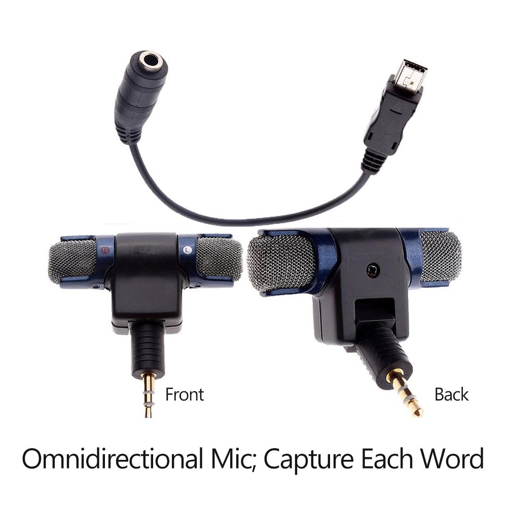 Giắc cắm micrô âm thanh nổi 3,5 mm với cáp USB Aadapter Thay thế cho điện thoại thông minh máy ảnh thể thao GoPro hero 3/3 + / 4
