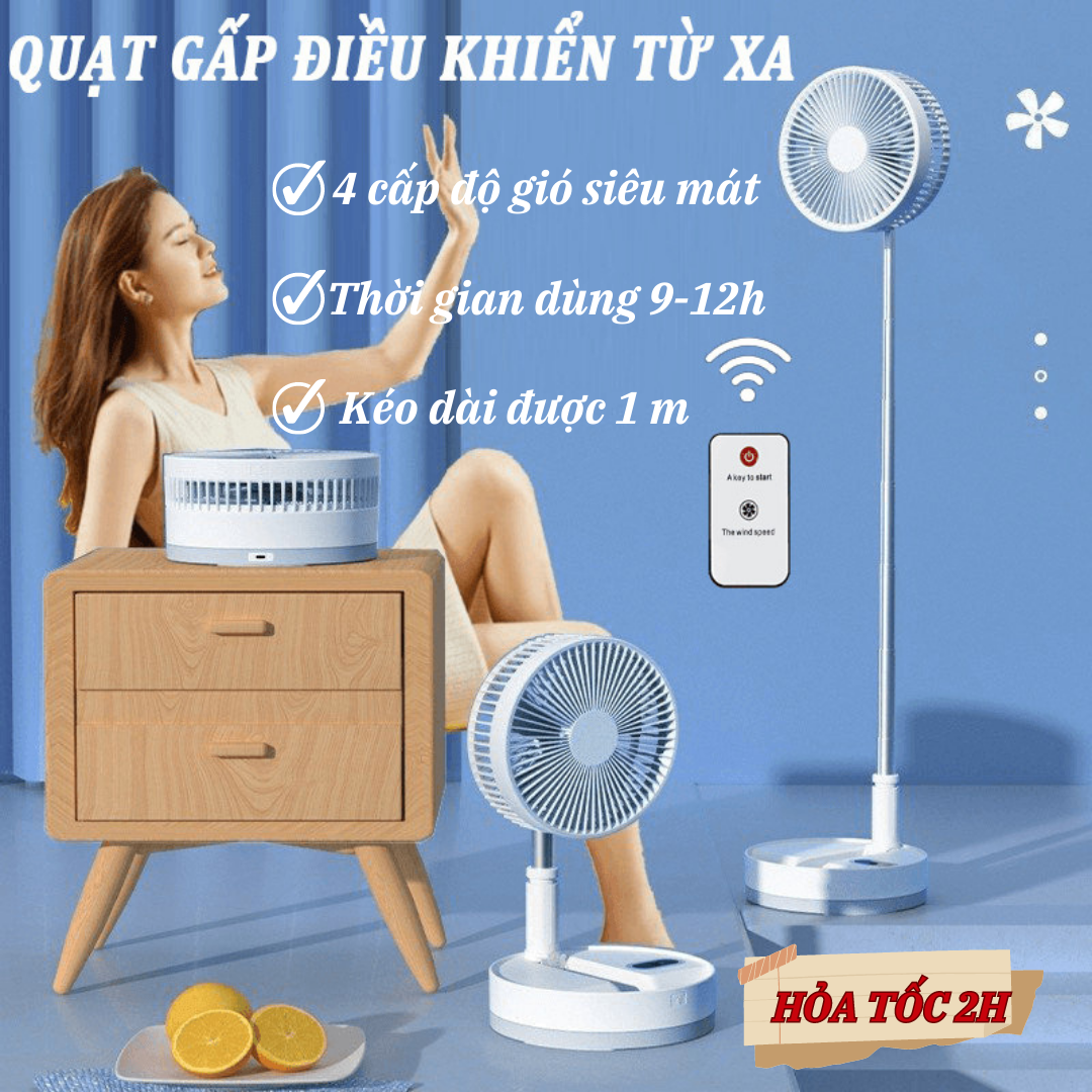 Quạt Cây Đứng Đối Lưu Tuần Hoàn ĐIều Hòa Không Khí Cao cấp Panda - tiếng ồn cực thấp - có điều khiển và hẹn giờ, nút bấm cảm ứng, công suất cao, an toàn cho trẻ em