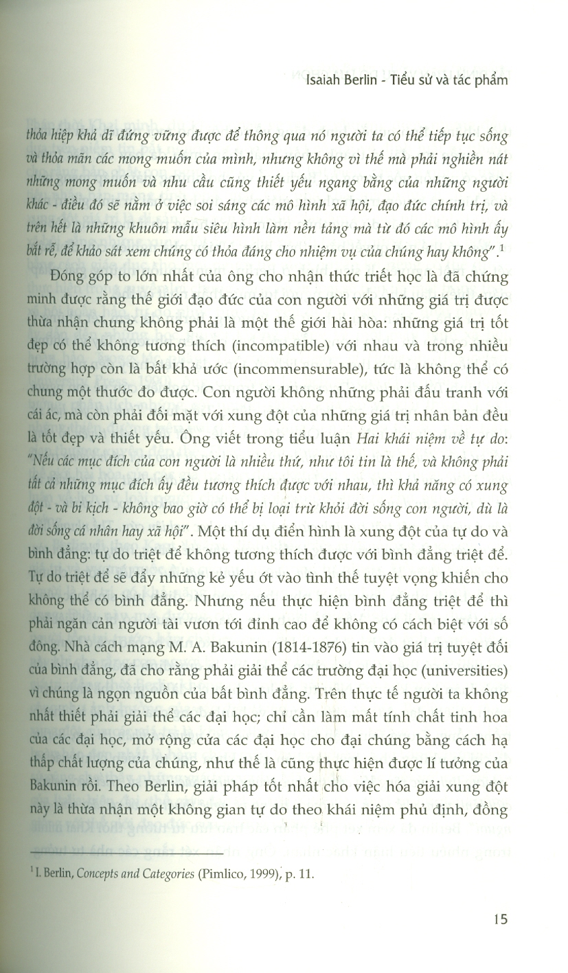 Tất Định Luận Và Tự Do Lựa Chọn (Bản bìa mềm) - Isaiah Berlin