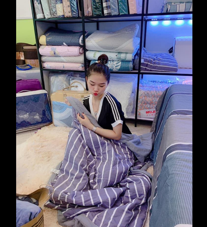 Chăn đũi hè chần bông cotton cao cấp,màu sác hoa văn sang trọng,giao màu ngẫu nhiên