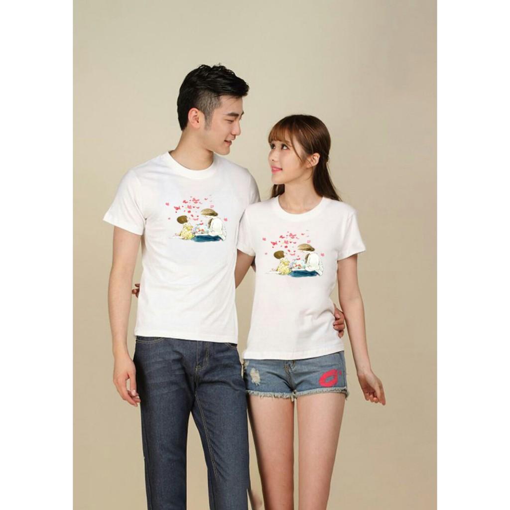Áo cặp cá tính siêu dễ thương
