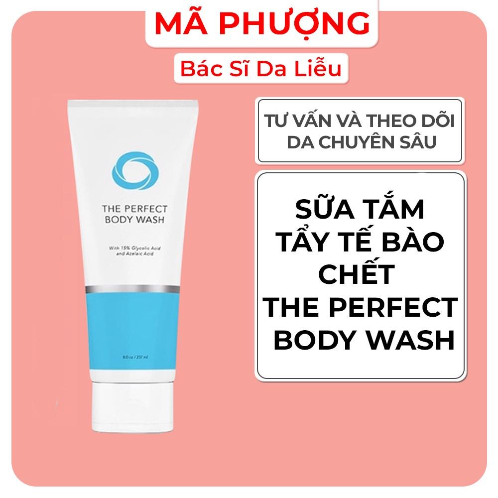 Dưỡng thể trắng da The Perfect Body Lotion, Sữa tắm tẩy da chết The Perfect Body Wash - Bác sĩ Mã Phượng