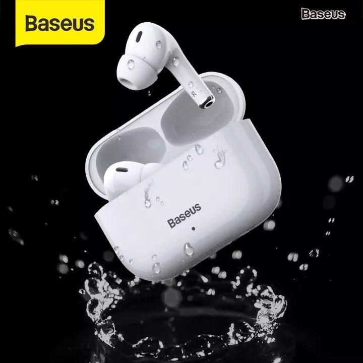 Tai nghe Bluetooth TWS Baseus W3 Stereo W5.0 Chống ồn vật lý, chống thấm, kháng nước iPX5 - Hàng Chính Hãng