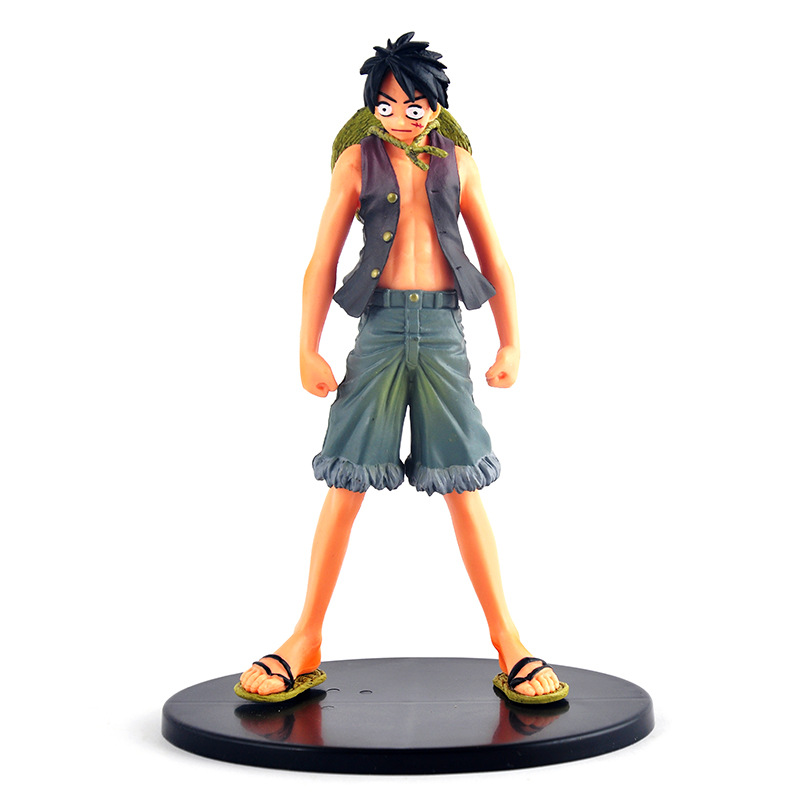 Mô hình Luffy - One Piece mũ xanh cực đẹp 16cm