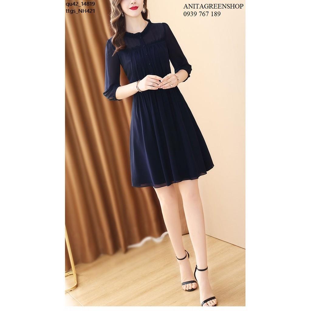 Ttgs - NH421 Đầm Xòe Tay Lở
