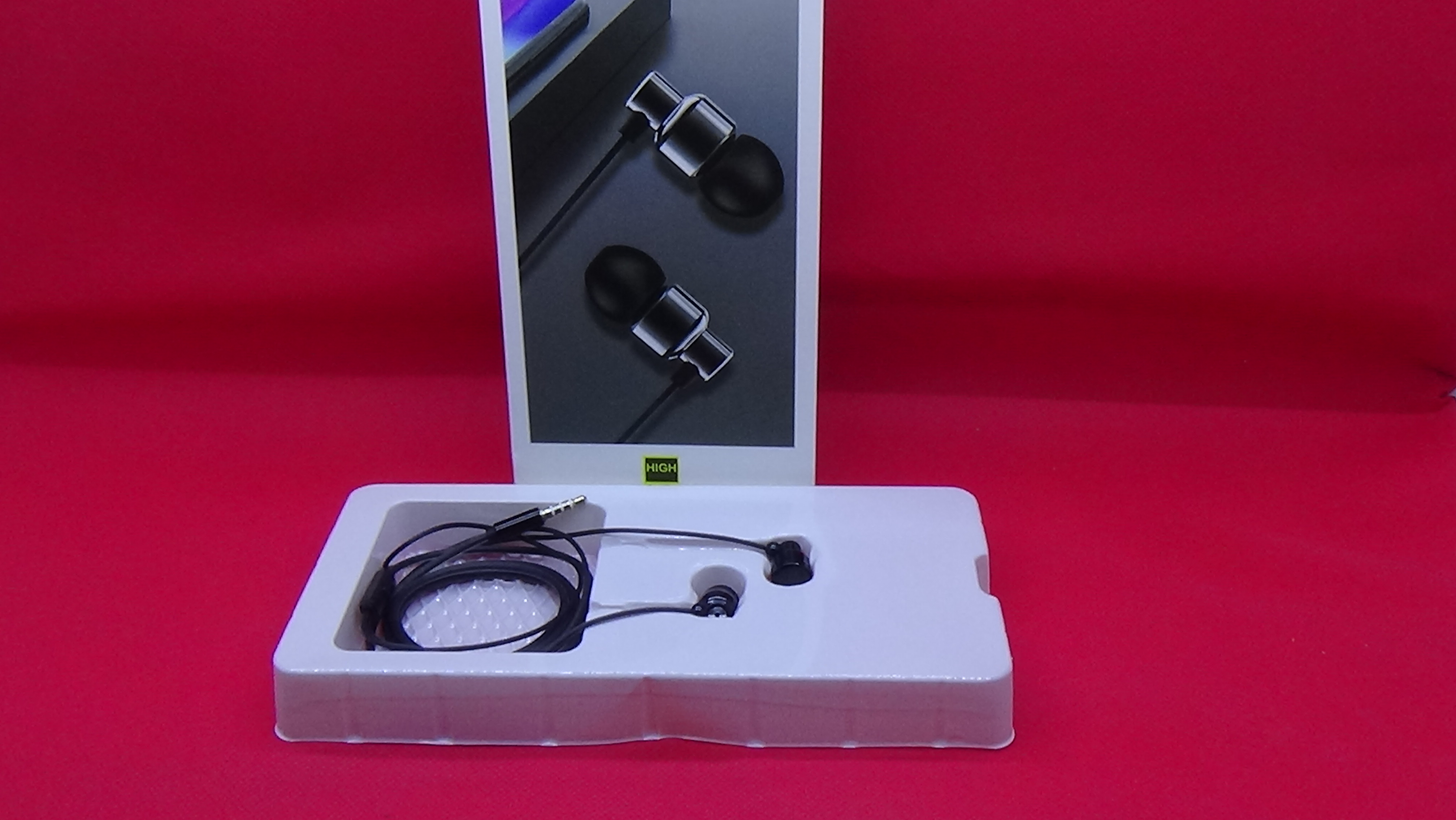 Tai nghe nhét tai dùng cho iPhone, Xiaomi, Samsung, Nokia, OPPO âm thanh siêu trầm (bass headphones) jack cắm 3.5mm Hàng Nhập Khẩu