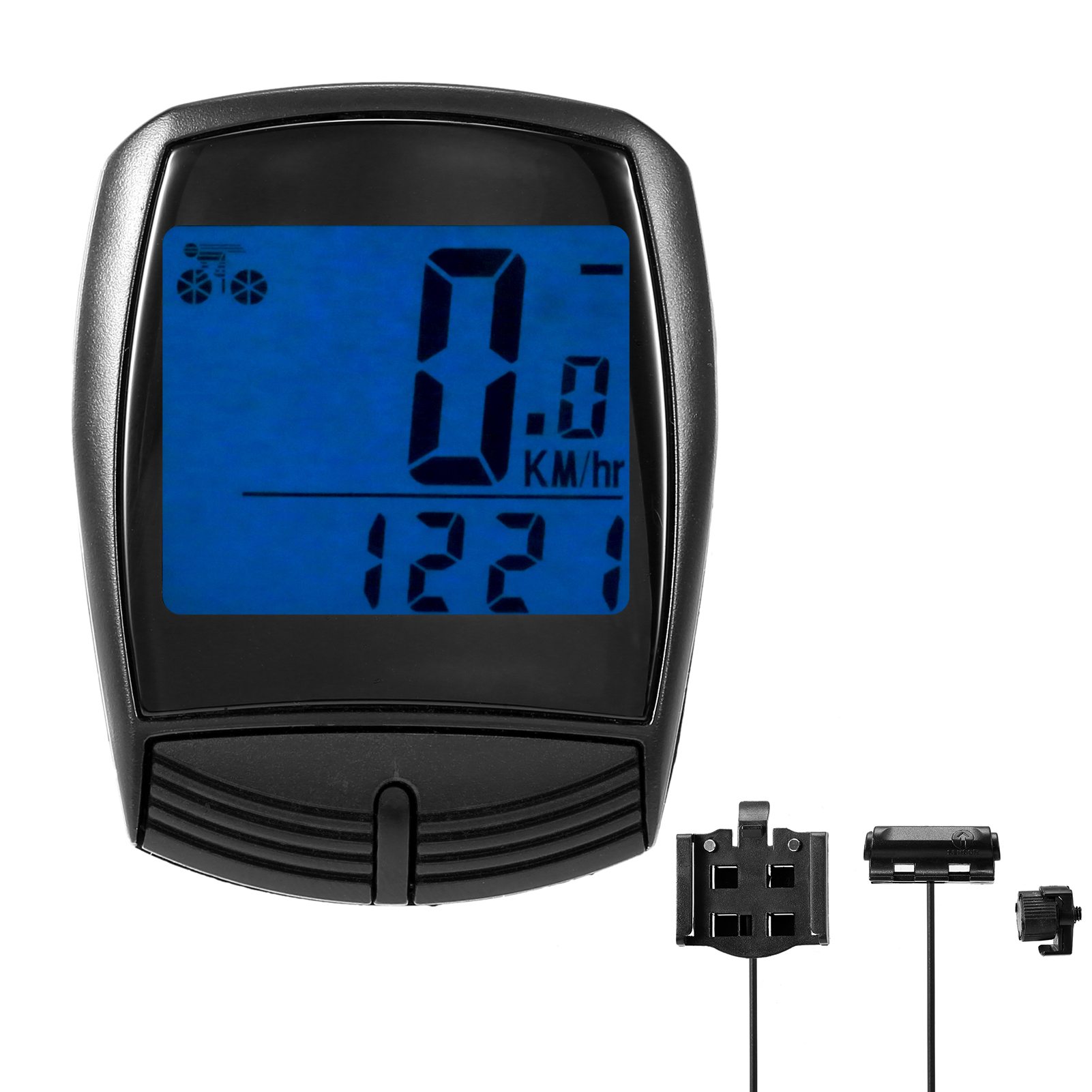 Đồng Hồ Điện Tử Không Dây Có Màn LCD Chống Nước IP65 Cho Xe Đạp