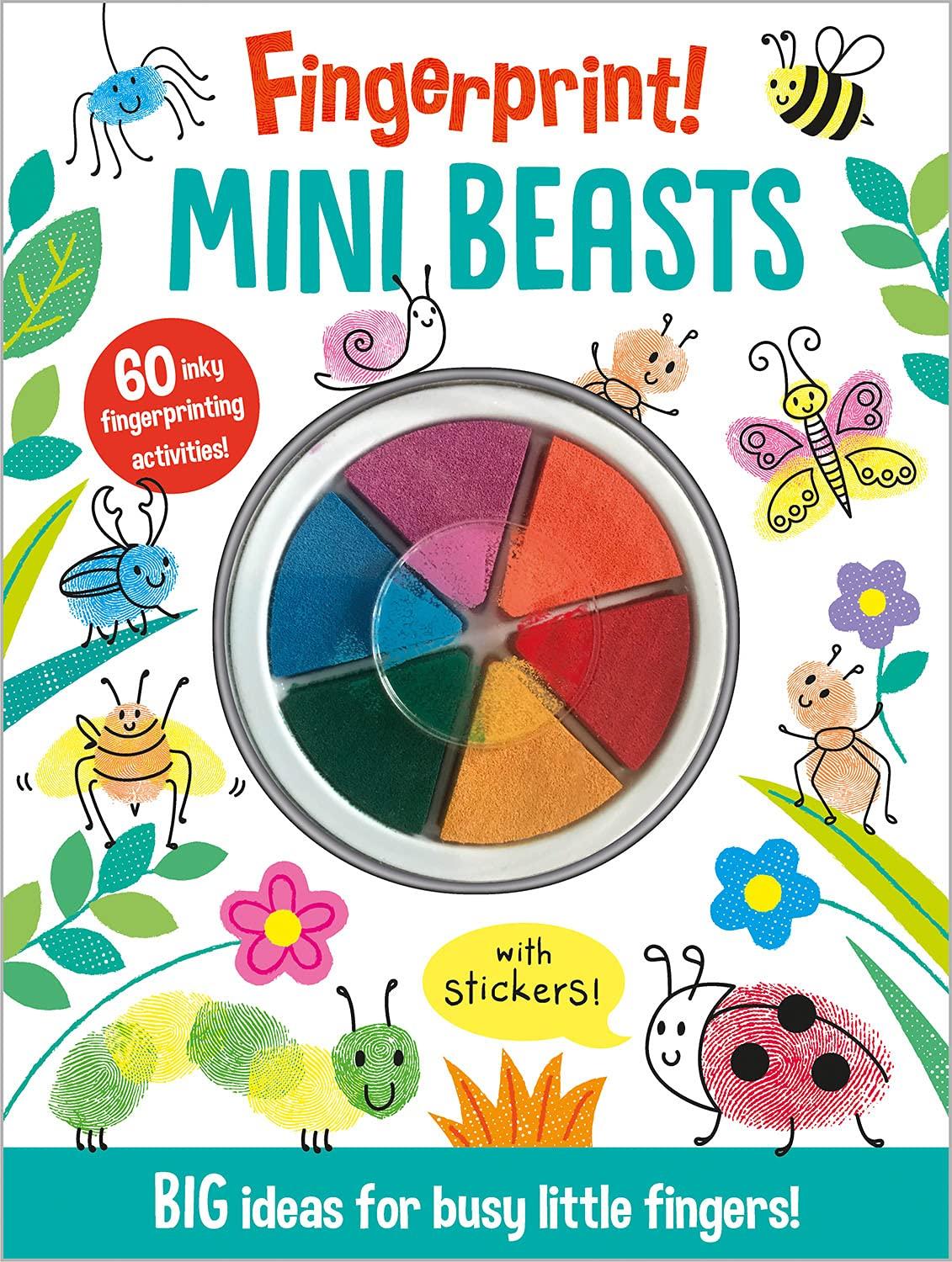 Sách ngoại văn: Fingerprint! - Mini Beasts