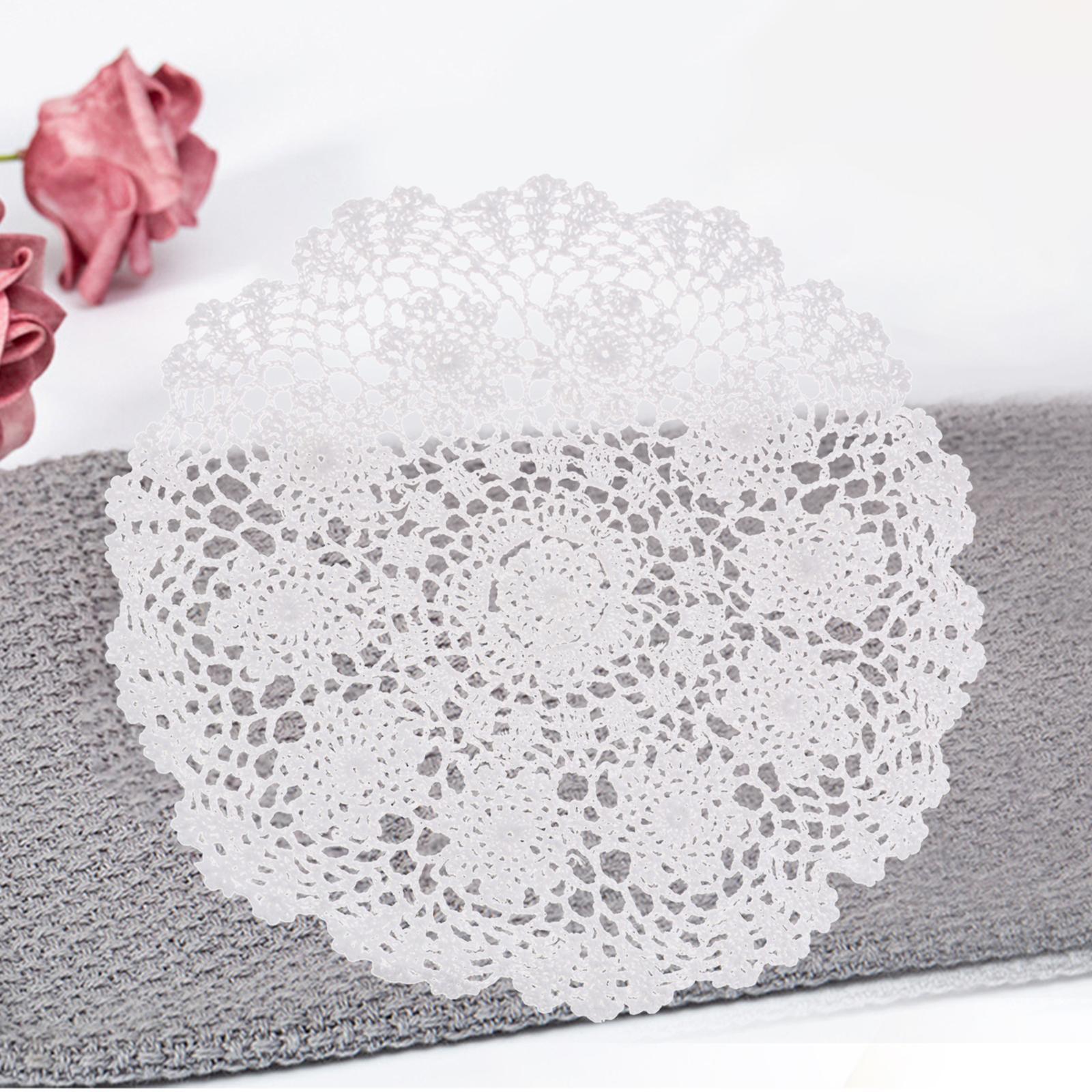Doily doily doily doily doily doily doily white mother-of-pearl