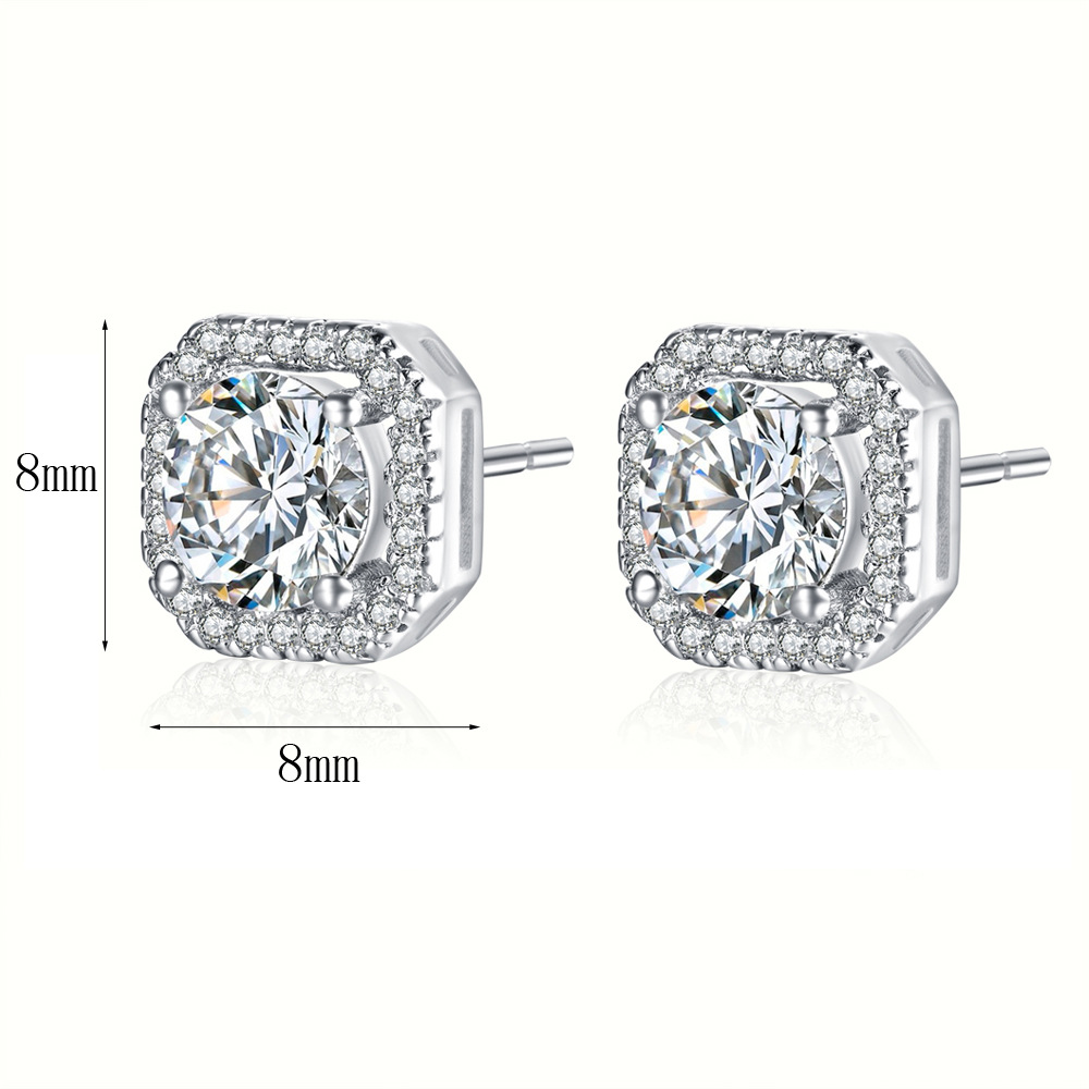 Bộ trang sức thời trang 3 món bạc ý S925 sang trọng set6