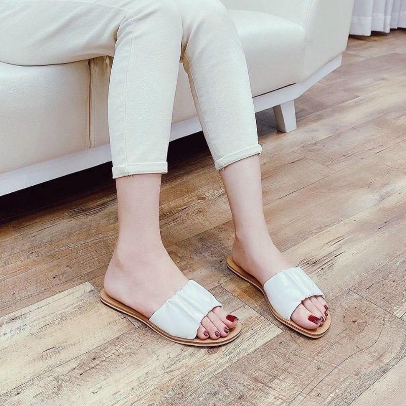 DÉP LÊ QUAI NGANG NHÚN DA MỀM MỊN HÀNG ĐẸP