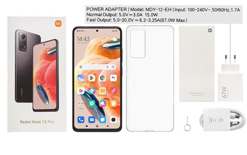 Hình ảnh Điện Thoại Xiaomi Redmi Note 12S (8GB/256GB) - Hàng Chính Hãng