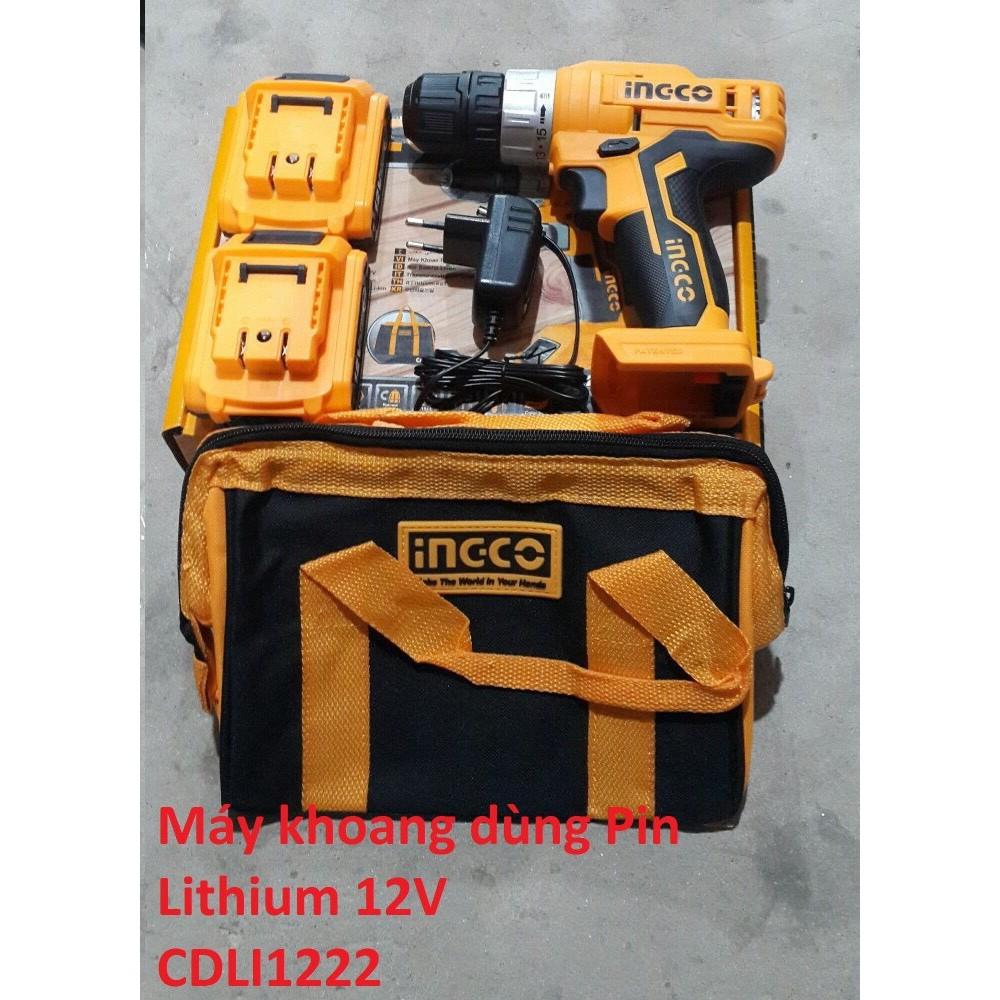 MÁY KHOAN VẶN VÍT DÙNG PIN 12V /1.5AH INGCO CDLI1222 - HÀNG CHÍNH HÃNG