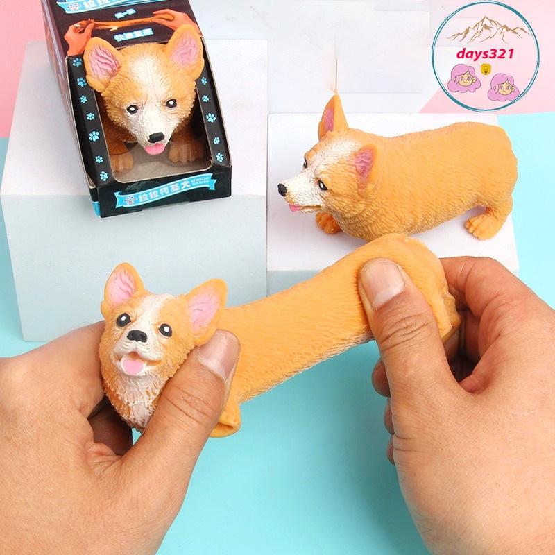 Chó Corgi,Chó Nhật Bóp Xả Stress/ Đồ chơi squishy Giá Rẻ giảm căng thẳng chất lượng đảm bảo