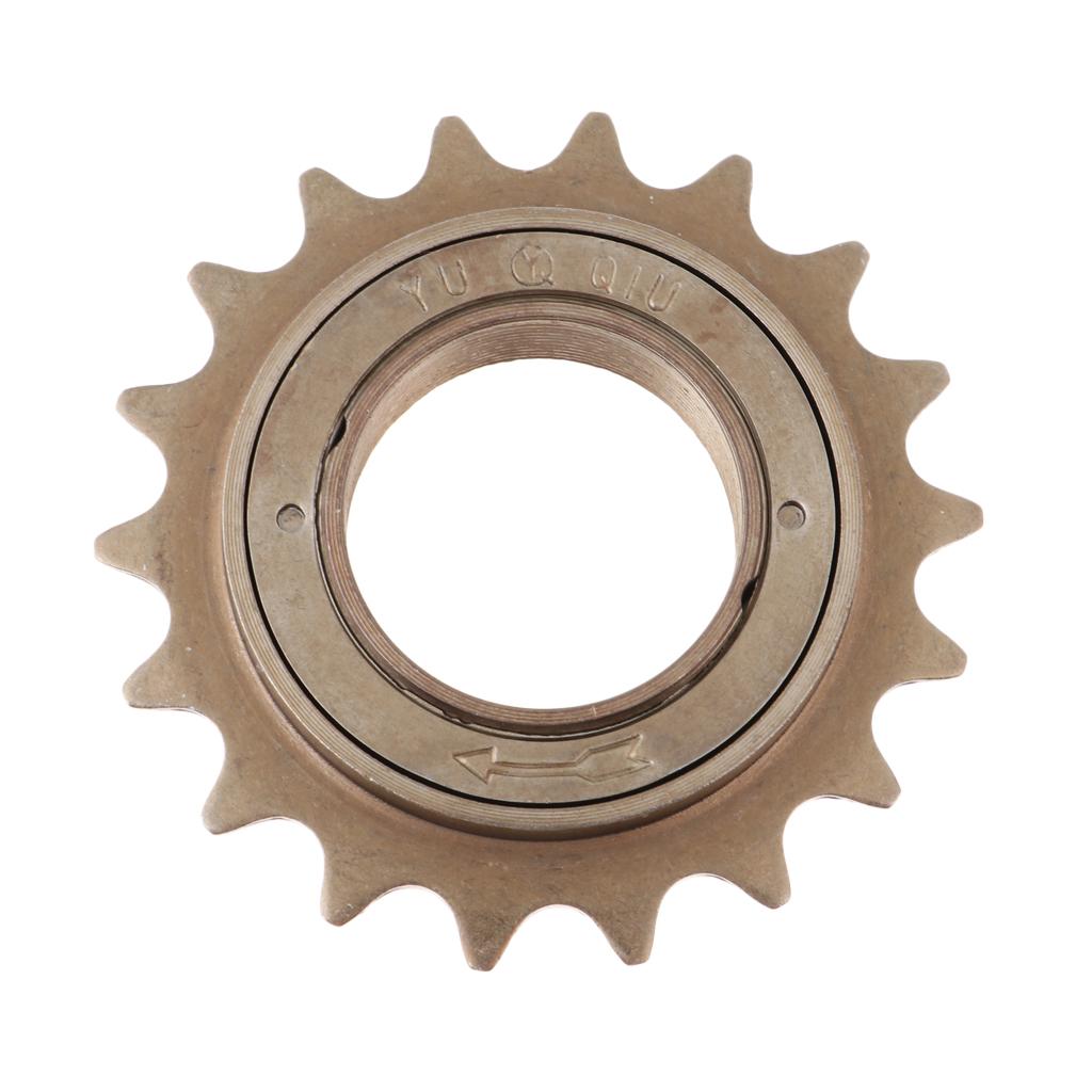 18T Teeth 34MM Single Speed Freewheel Flywheel Sprocket Bicycle Bike Gear