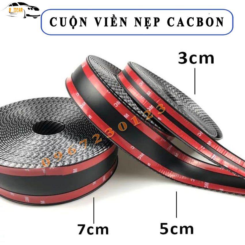 Miếng Dán Chống Xước Mạ Cacbon Cao Cấp - Nẹp Cacbon Dán Chống Xước Nhiều Vị Trí Trên Ô tô