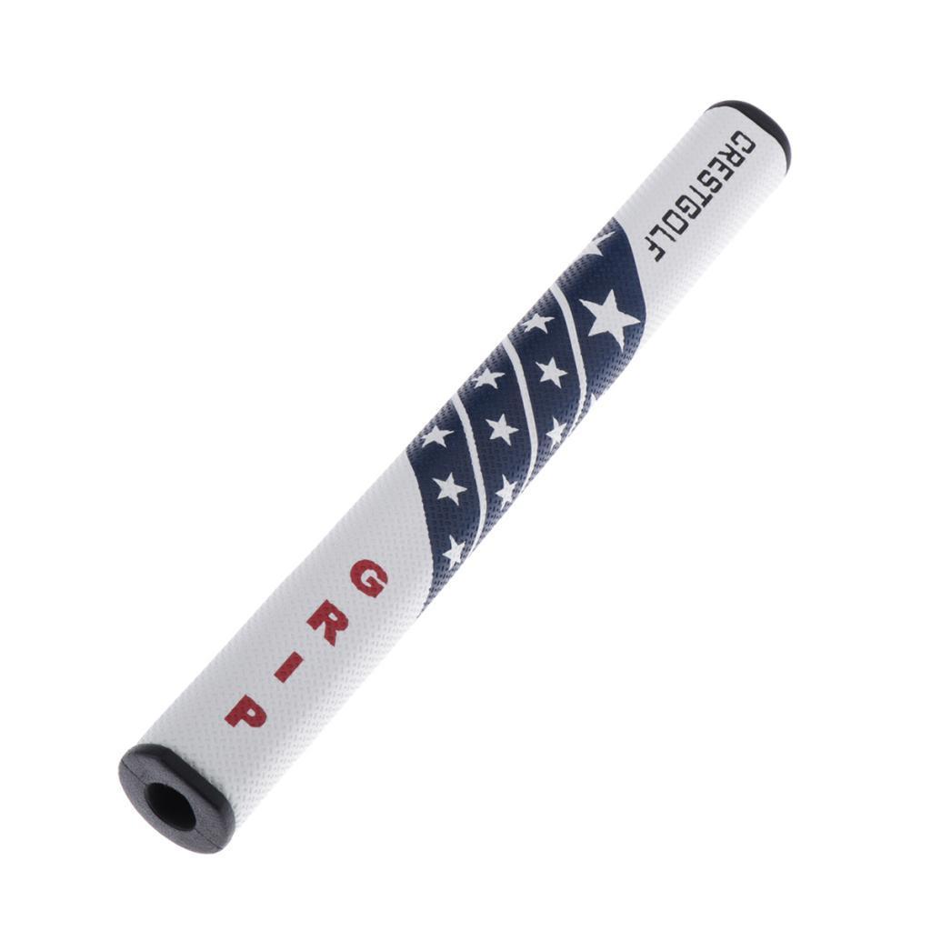 Golf Putter Grip Super Light PU Leather Anti Slip Golf Red