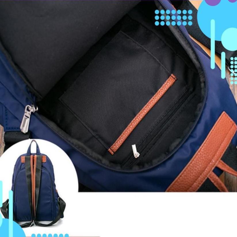 ️ Deal Sốc ️ Ba Lô Phối Da Thời Trang Phong Cách Hàn Quốc Đồ Da Thành Long TLG 208066