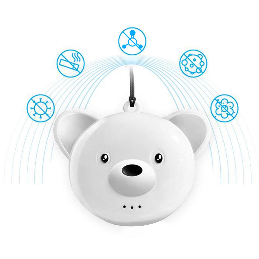 Personal Travel Mini Portable  Necklace, Compact USB Charging, Negative Ion Generator