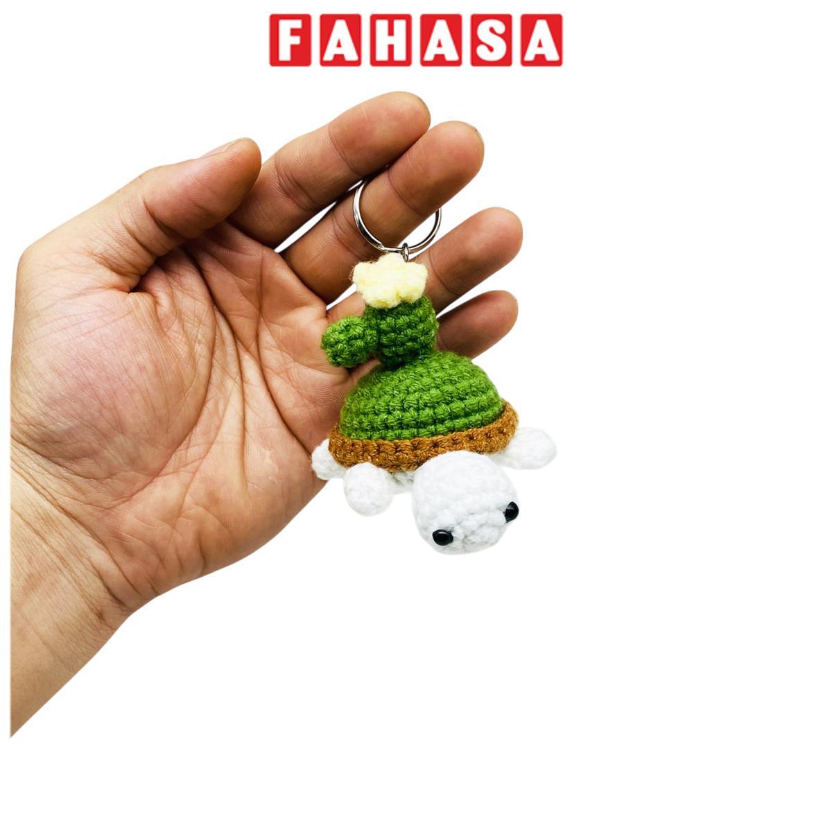 Móc Khoá Len Thủ Công Hình Rùa - Mẫu 1