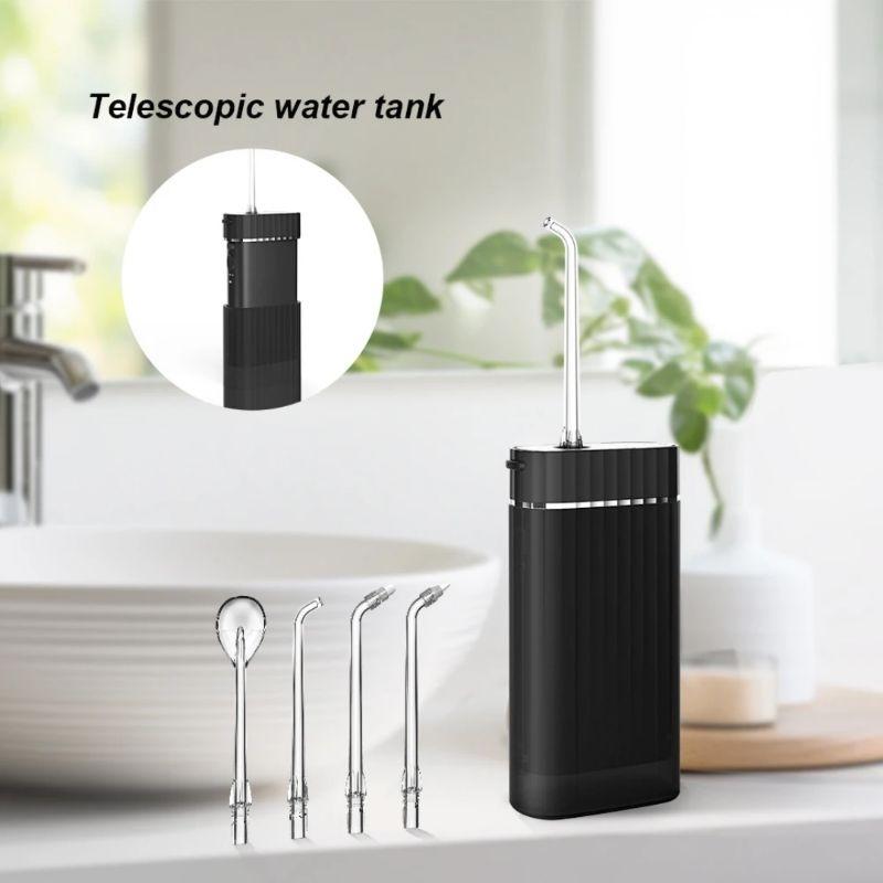 Máy tăm nước nhỏ gọn công suất mạnh mẽ TEKKIN MS18 3 chế độ bảo hành 12 tháng - hàng chính hãng