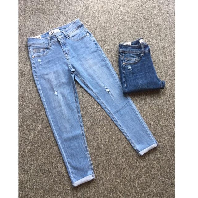 QUẦN SKINY RÁCH NHẸ 2-9