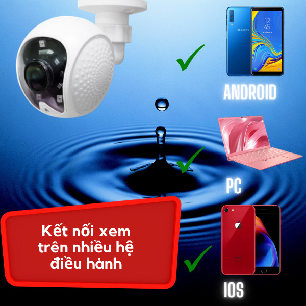 Camera wifi ngoài trời Carevis C19Q-T 2.0MP Full HD, quan sát cố định, 3 led hồng ngoại, đàm thoại 2 chiều, hỗ trợ thẻ nhớ lên tới 128G, cảnh báo chống trộm – Hàng nhập khẩu