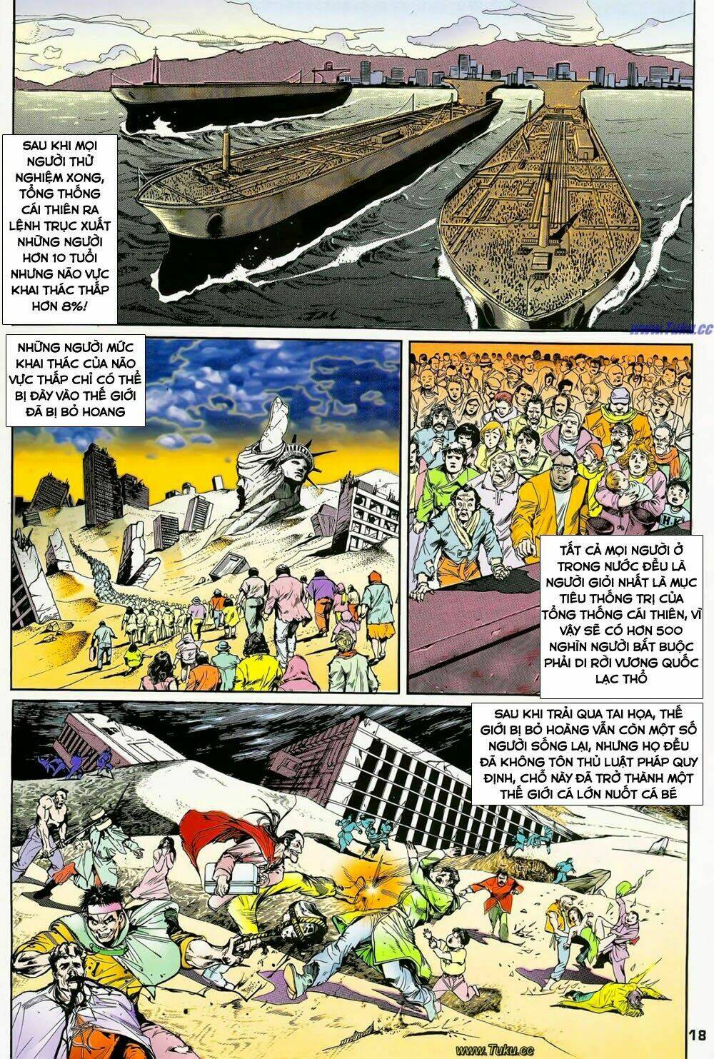 long hổ ngũ thế chapter 1 18