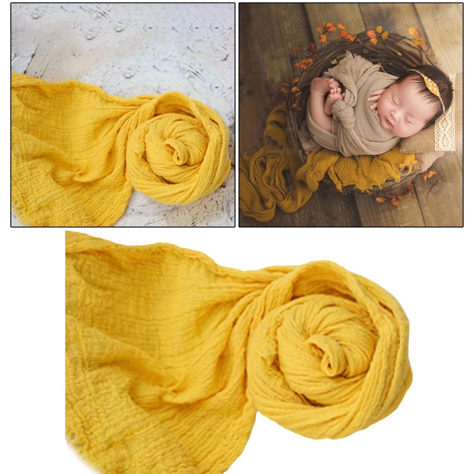 Photography Props Baby Wraps Elastic for Infant Boys Girls 0-6 Months Baby A