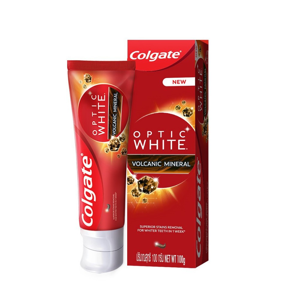 Kem đánh răng Colgate làm trắng răng khoáng núi lửa 100g