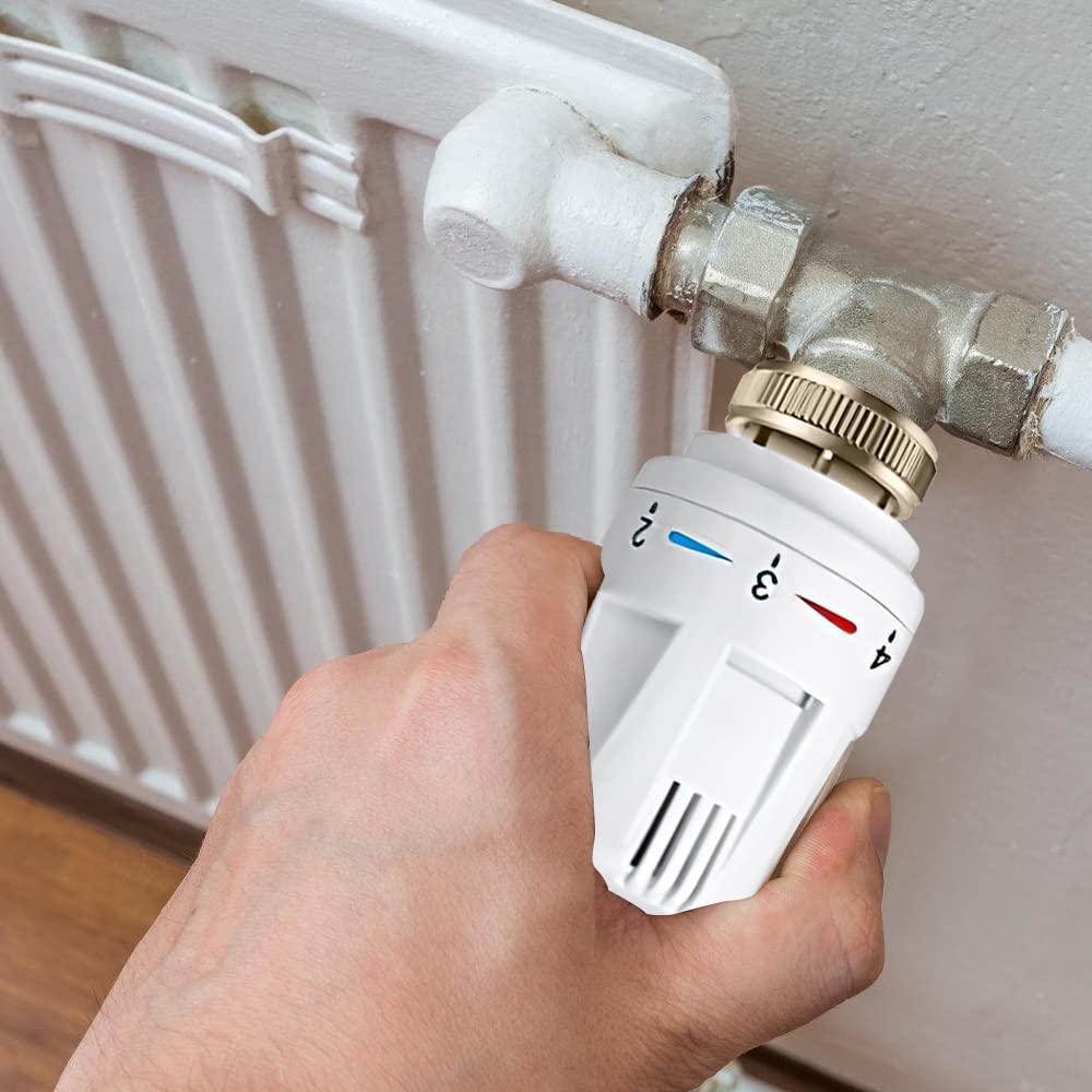 Rất nhiều van bộ tản nhiệt nhiệt, đầu bộ điều nhiệt M30 x 1.5 Van thay thế đầu của bộ tản nhiệt bộ điều chỉnh nhiệt với vị trí không cho nhà và văn phòng