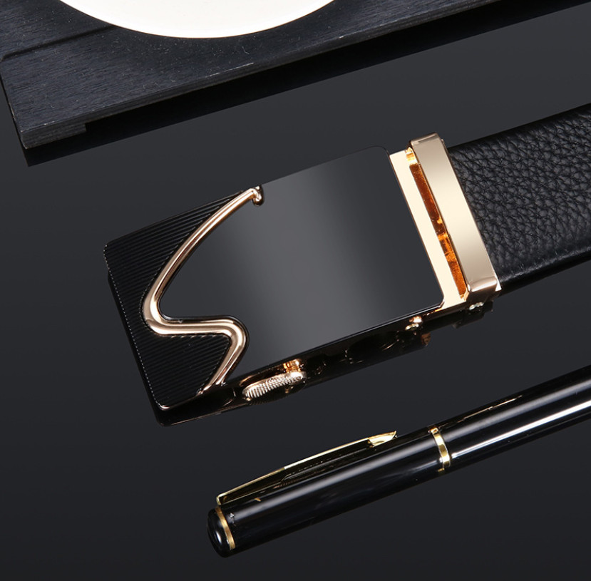Thắt lưng nam cao cấp sang trọng dây nịt nam hàn quốc da PU khóa tự động D&amp;D Fashion