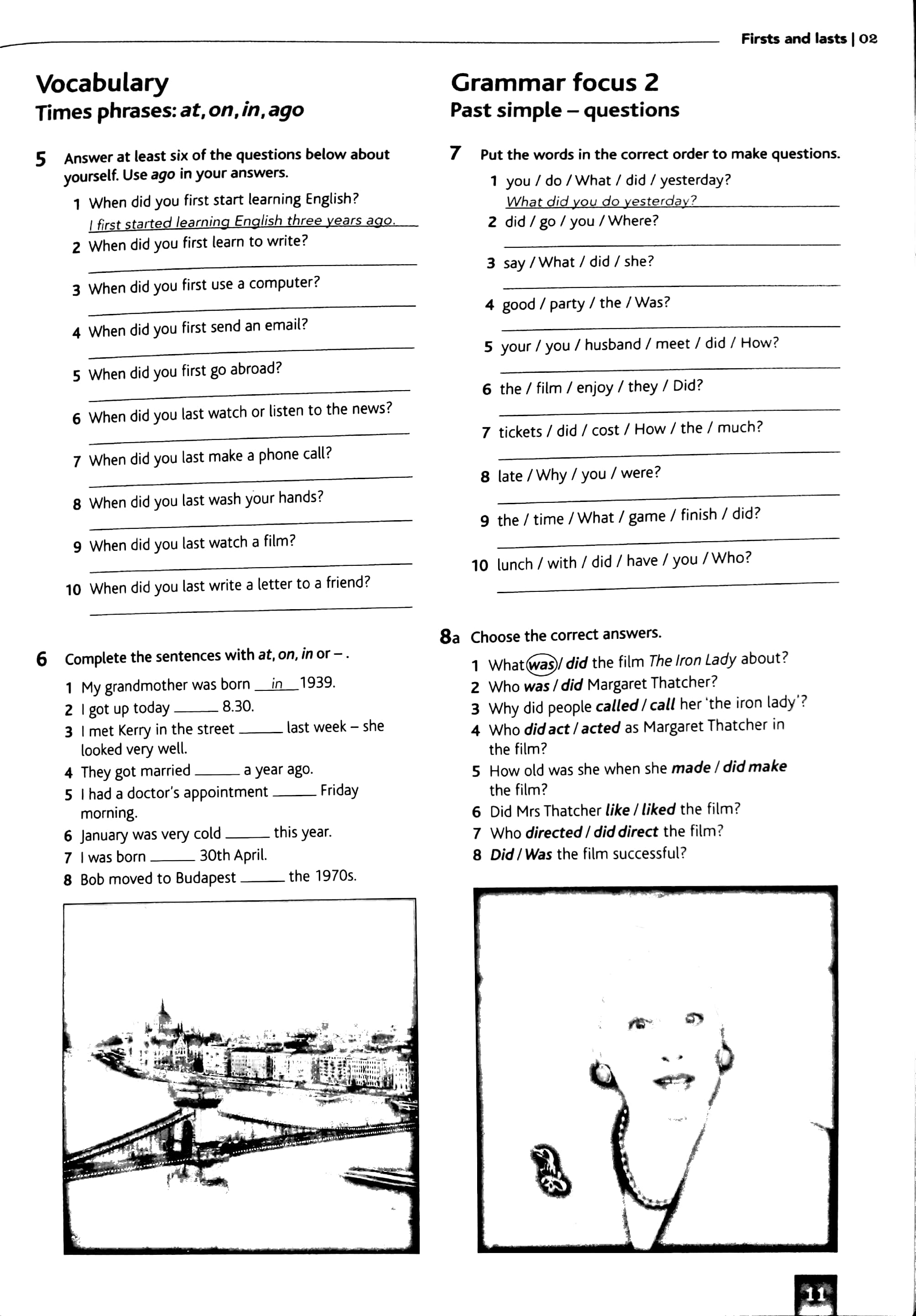 Cutting Edge: Pre-Intermediate Workbook with Key