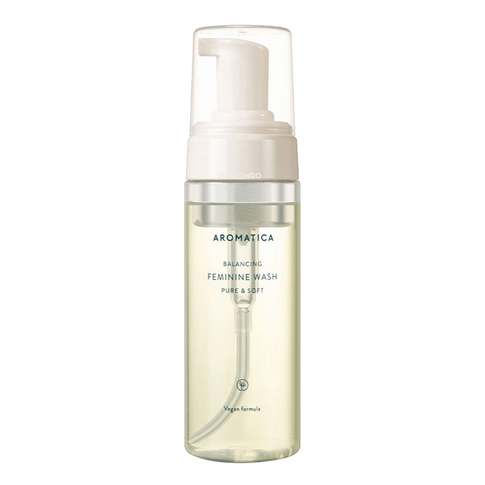 Dung Dịch Vệ Sinh Phụ Nữ Dạng Bọt Giảm Viêm Ngứa Aromatica Pure & Soft Feminine Wash 170ml