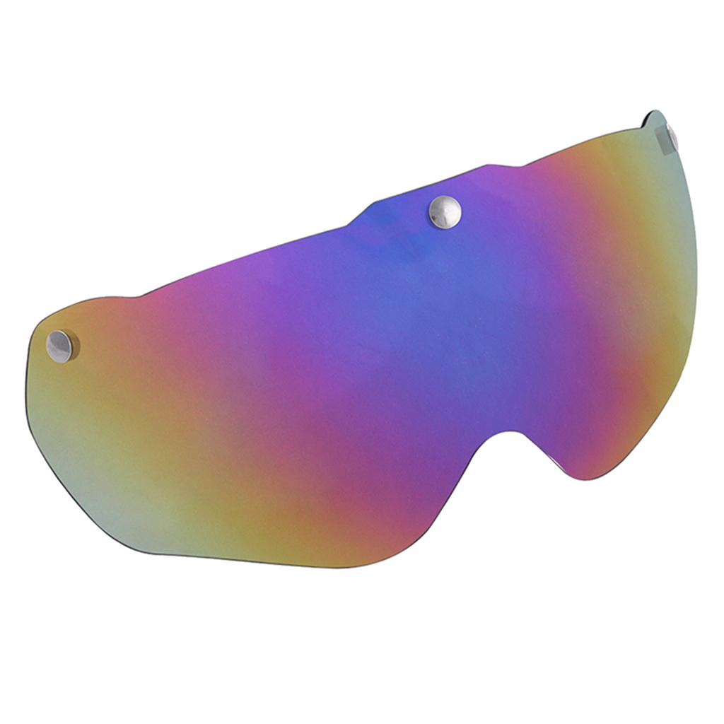 3x  Goggle Replacement Lens Bike Cycling Helmet Sun UV Block Resin Lens