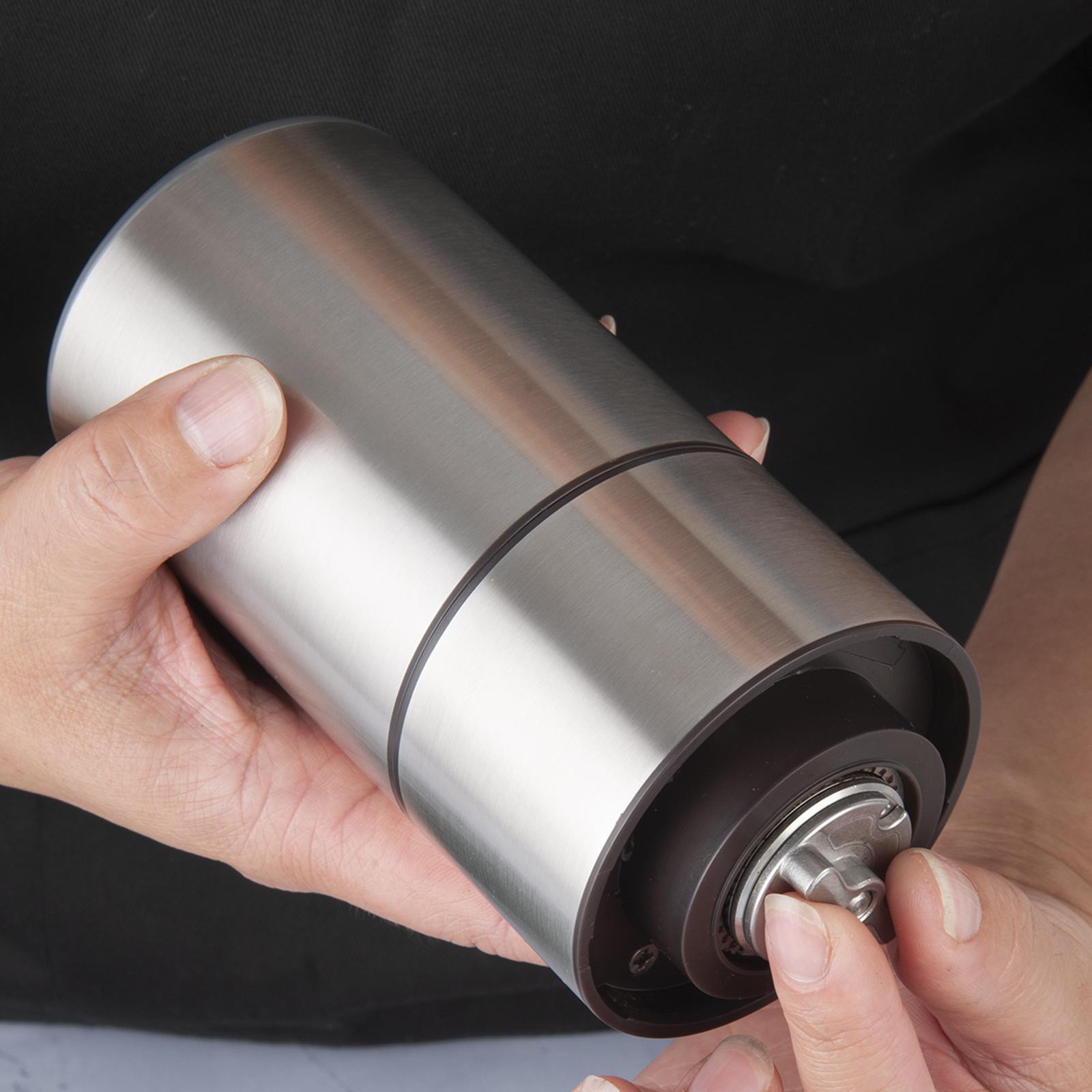 Electric Coffee Grinder Removable Bowl Mini for Hiking Household