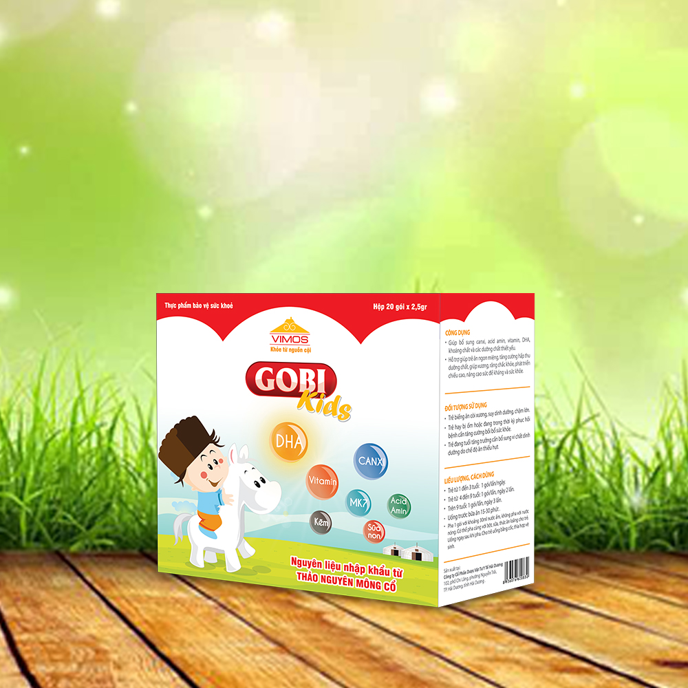 Thực phẩm bảo vệ sức khỏe Gobi Kids