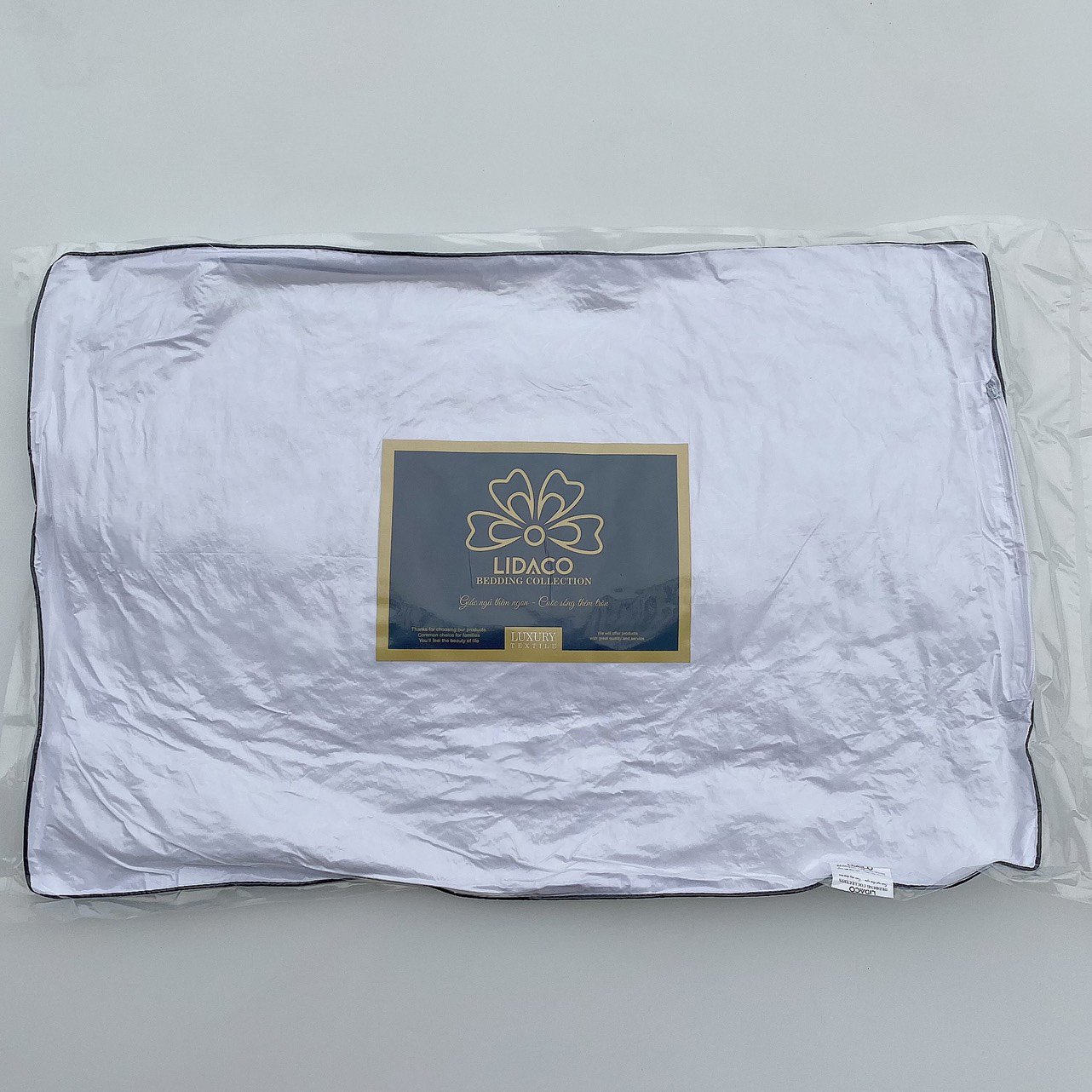 Ruột Gối Nằm Viền Đen Lidaco 50x70cm