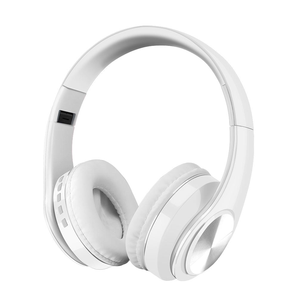 Tai Nghe Bluetooth Tai Nghe Không Dây 3D Tai Nghe Stereo Hỗ Trợ Thẻ TF 3.5Mm Tai Nghe Dành Cho Điện Thoại Di Động Có Thể Gấp Gọn Tai Nghe
