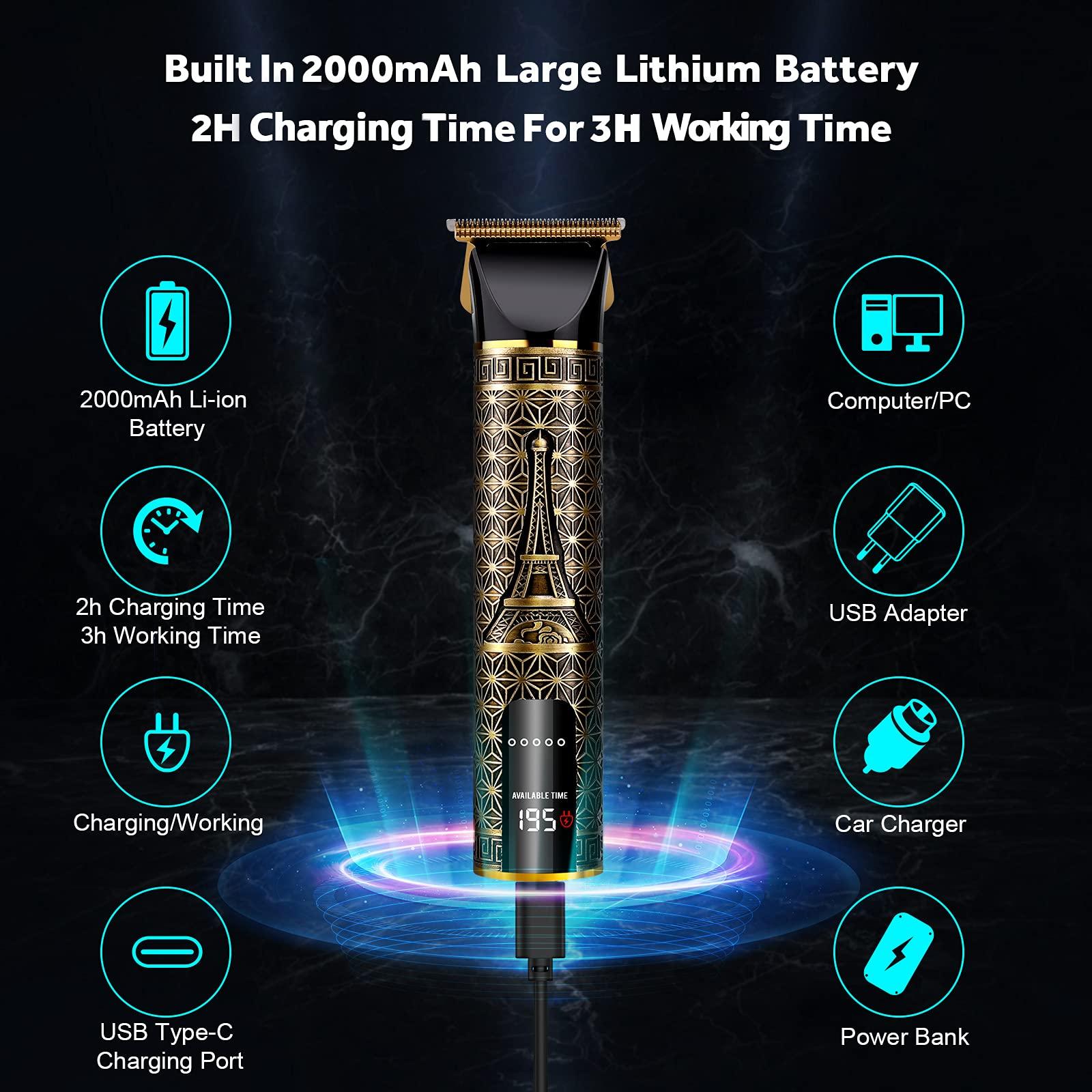 Tông Đơ Cắt Tóc Nam Tông Đơ Cắt Tóc Không Dây Bộ Tông Đơ Cắt Tóc Chuyên Nghiệp Điện